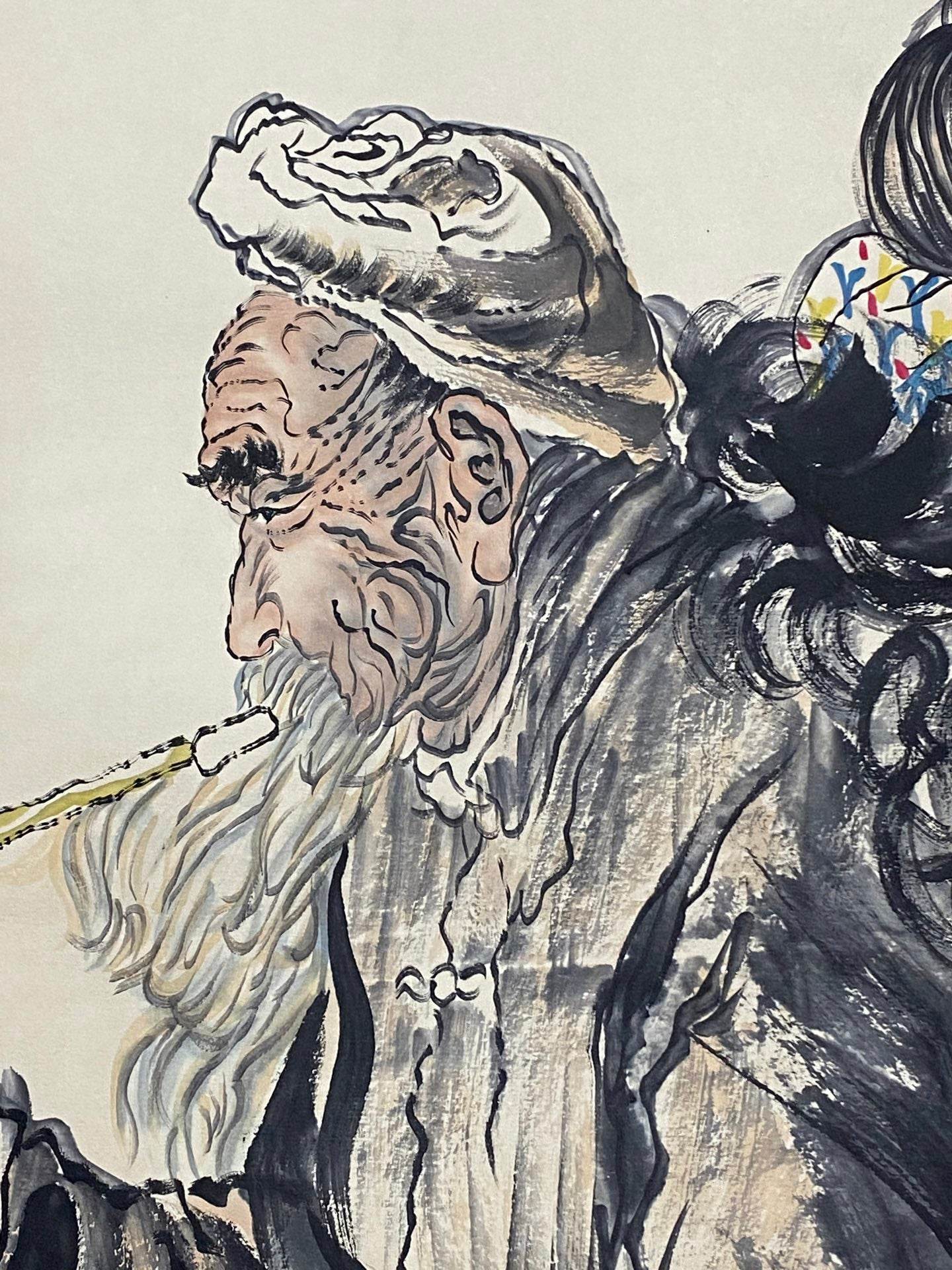 劉文西中堂人物畫 - 九州墨閣