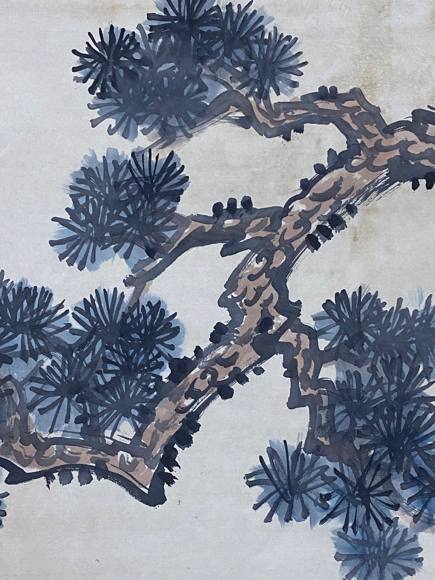 徐悲鴻中堂雄獅畫
