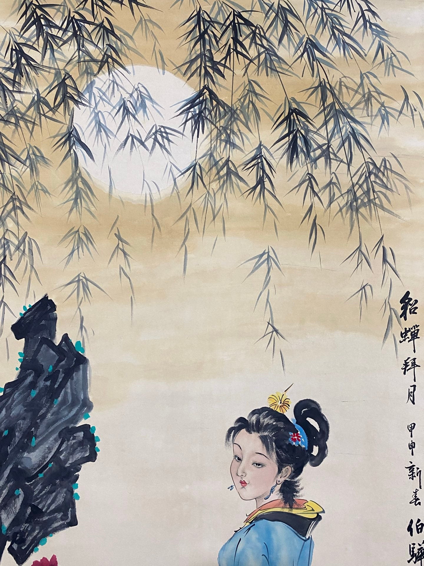 白伯骅中堂花鳥畫