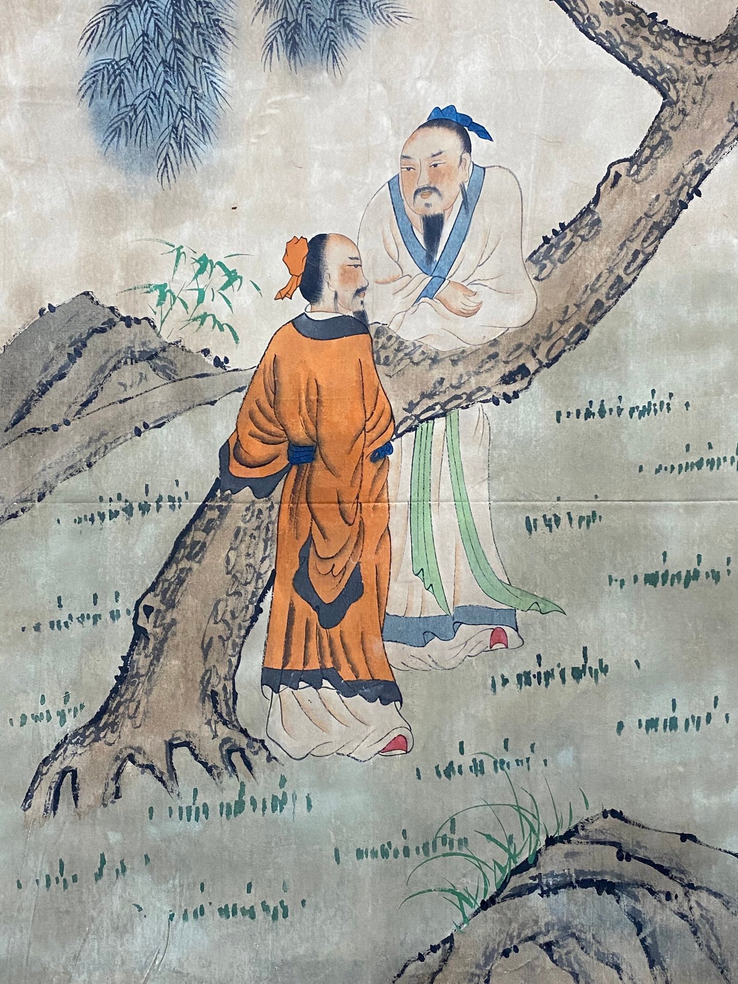 徐禎卿中堂人物畫
