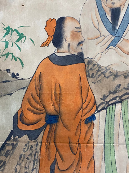 徐禎卿中堂人物畫