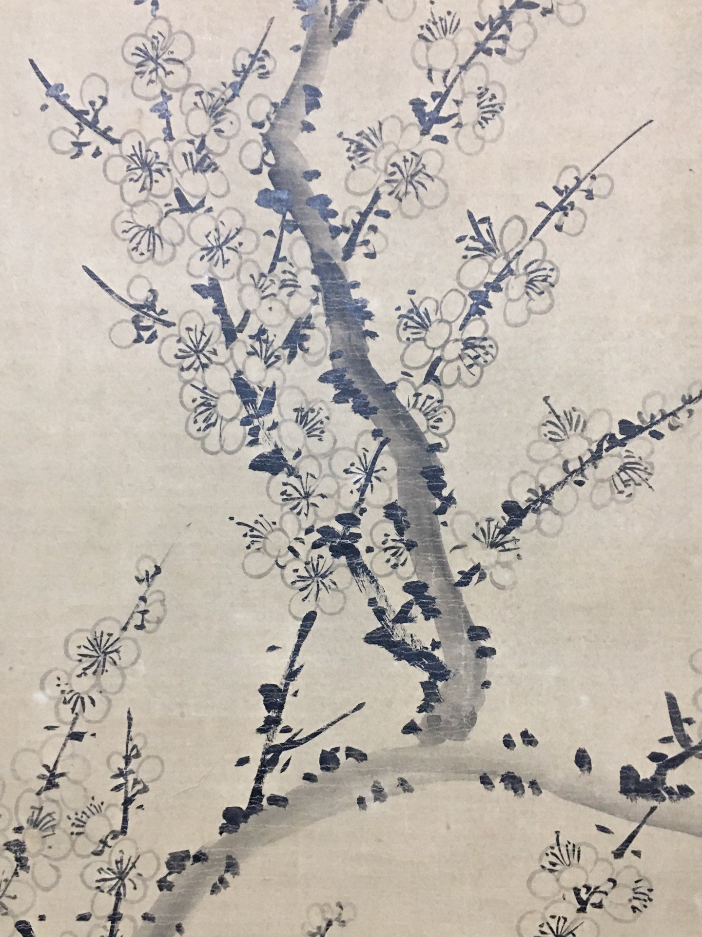 高鳳翰中堂梅花畫