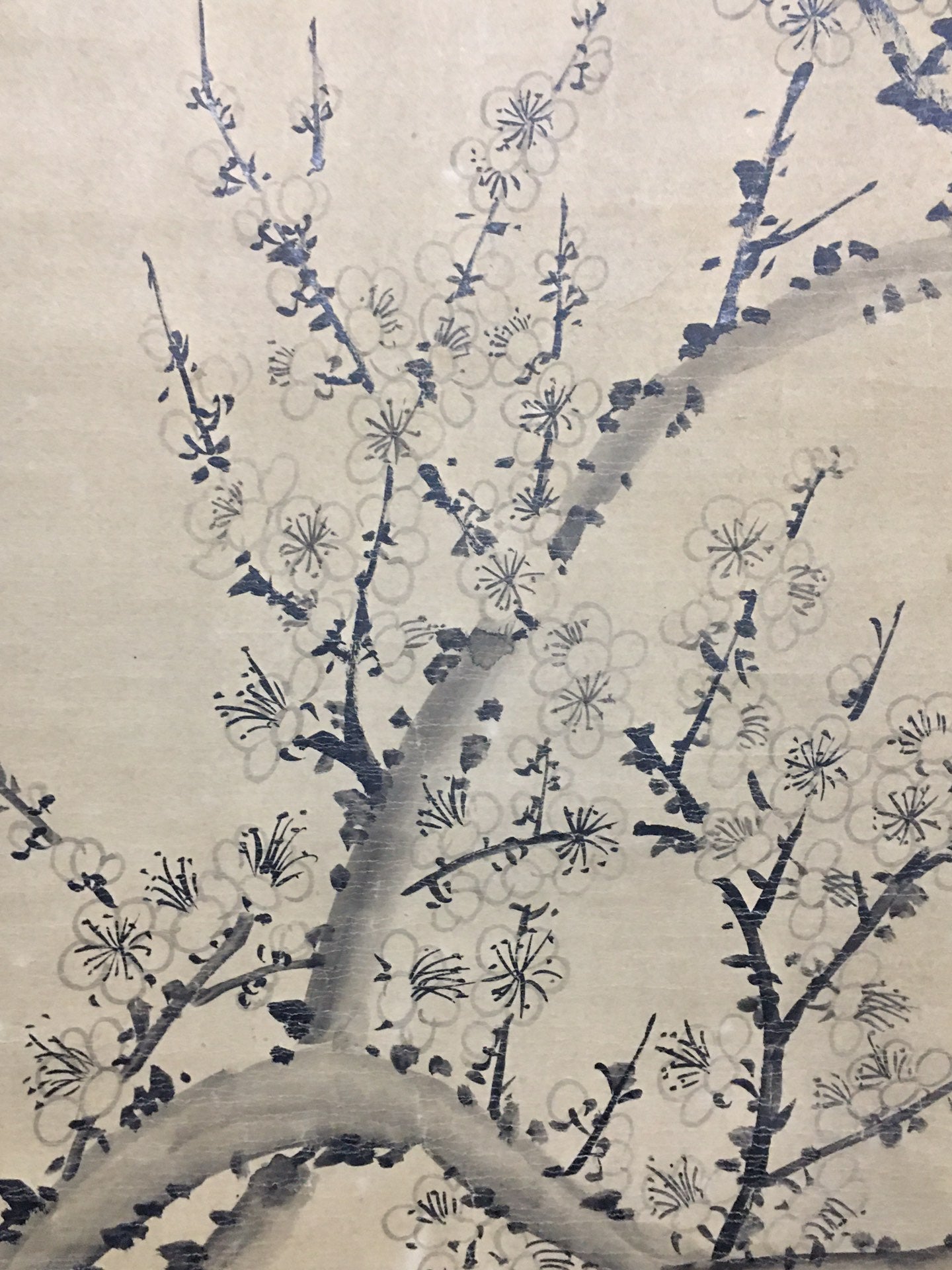 高鳳翰中堂梅花畫