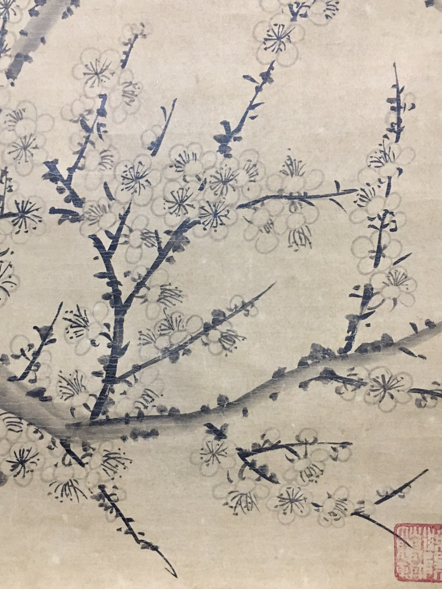 高鳳翰中堂梅花畫