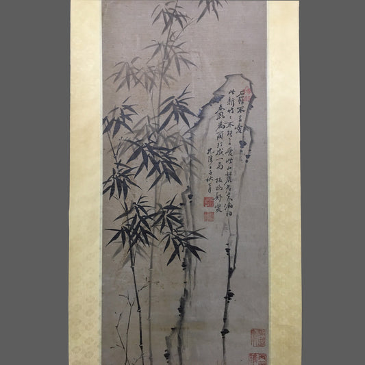 鄭板橋中堂竹子畫