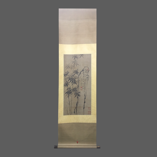 鄭板橋中堂竹子畫