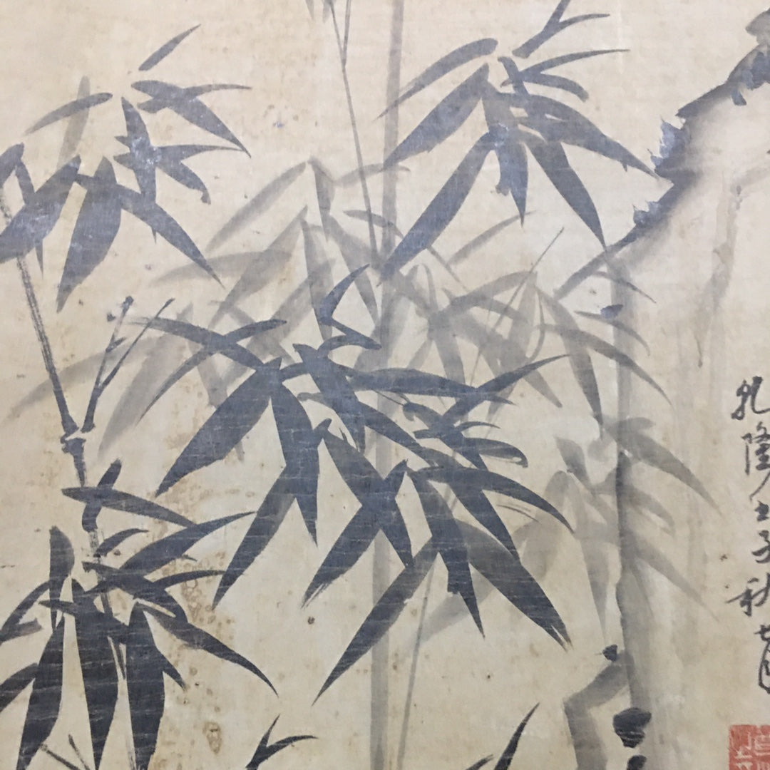 鄭板橋中堂竹子畫