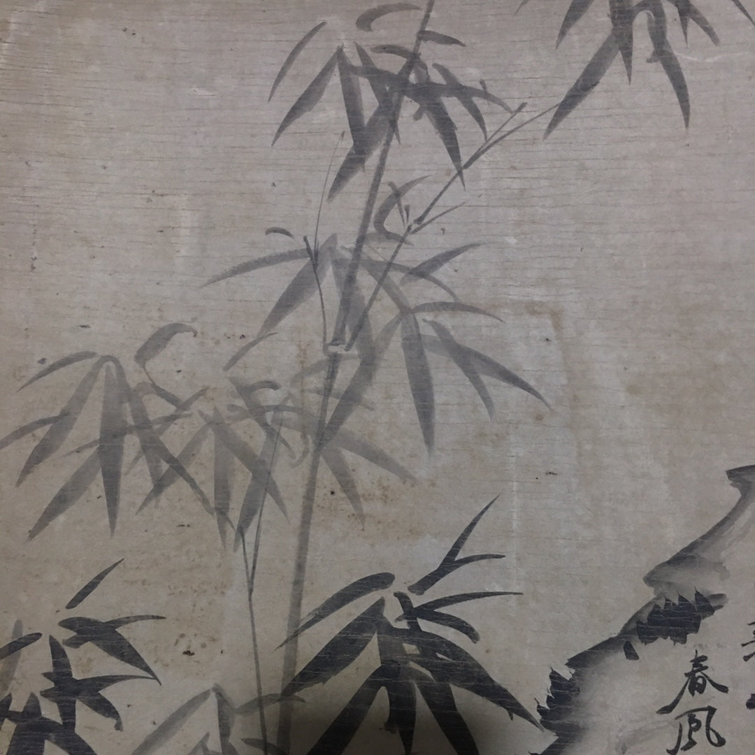 鄭板橋中堂竹子畫