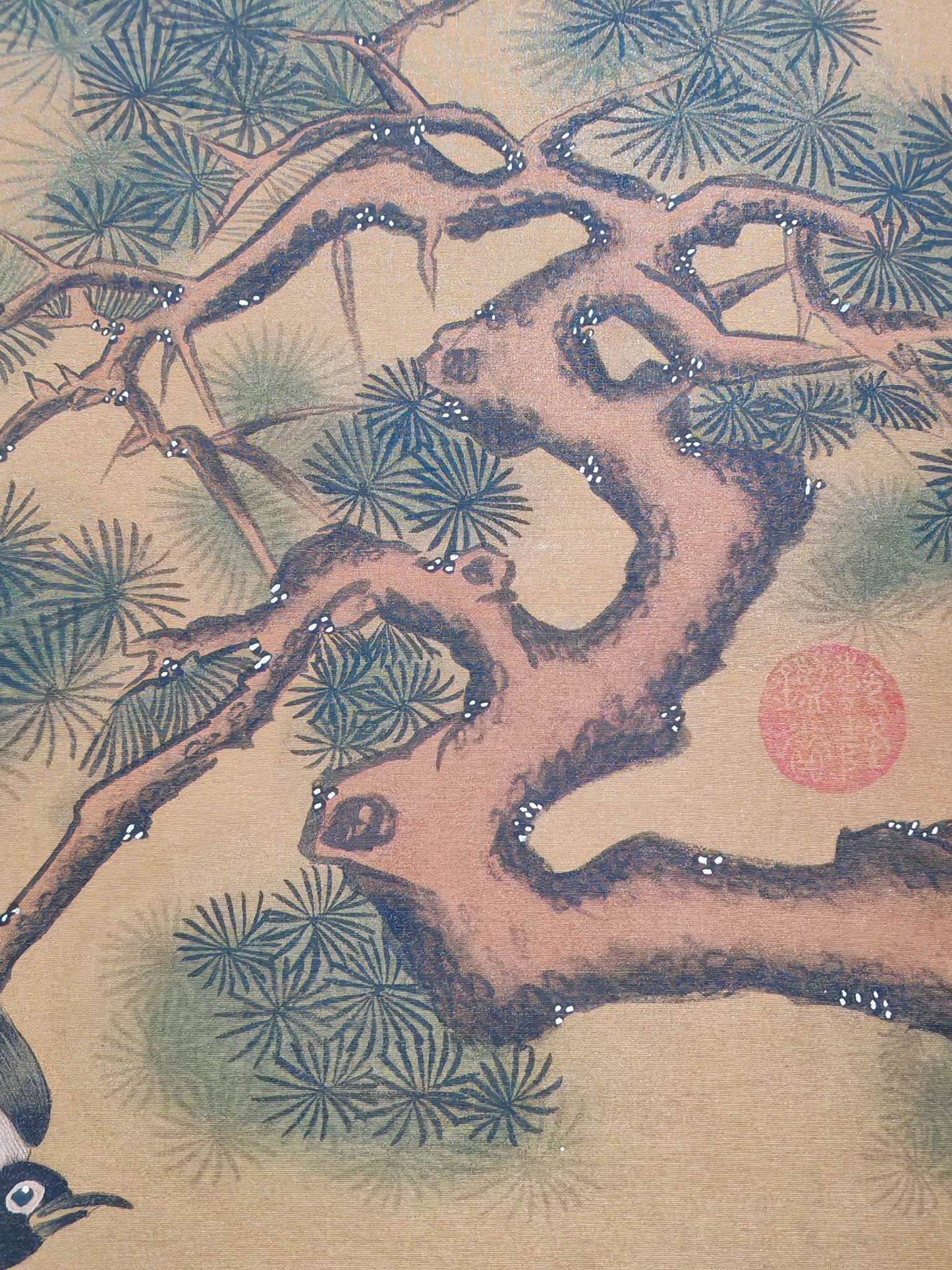 呂紀中堂四喜圖