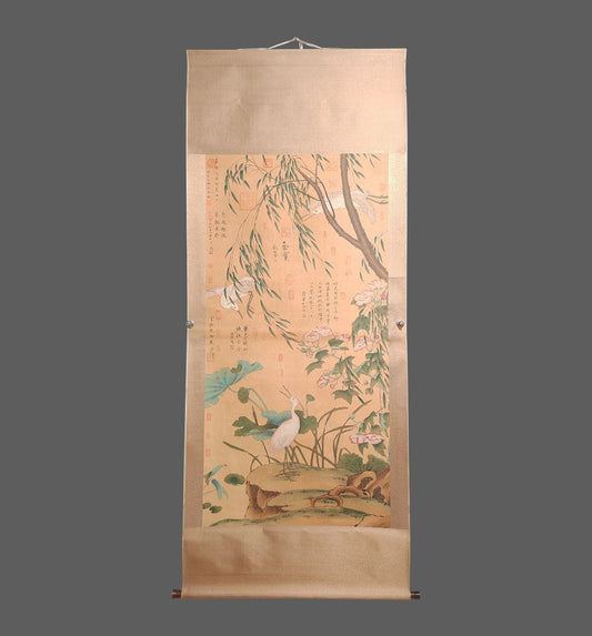 趙佶中堂花鳥畫