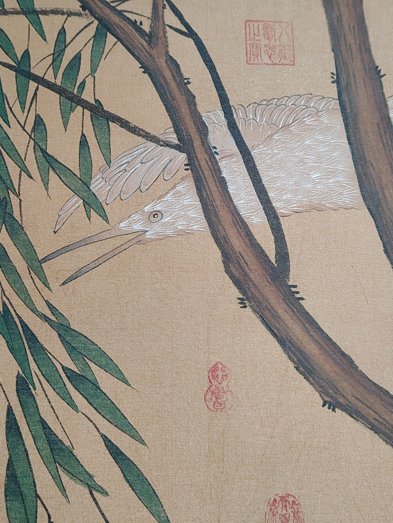 趙佶中堂花鳥畫