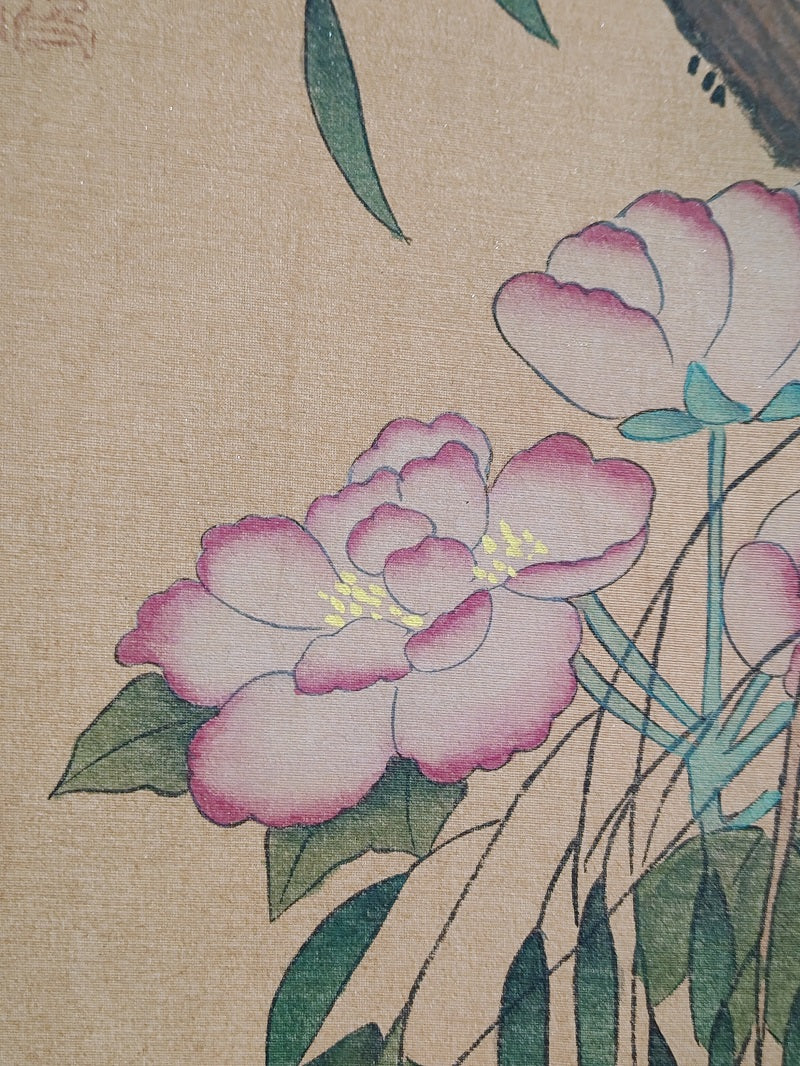 趙佶中堂花鳥畫