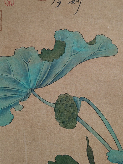 趙佶中堂花鳥畫