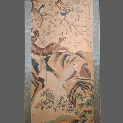 趙昌中堂花鳥畫