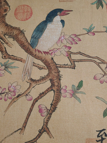 趙昌中堂花鳥畫