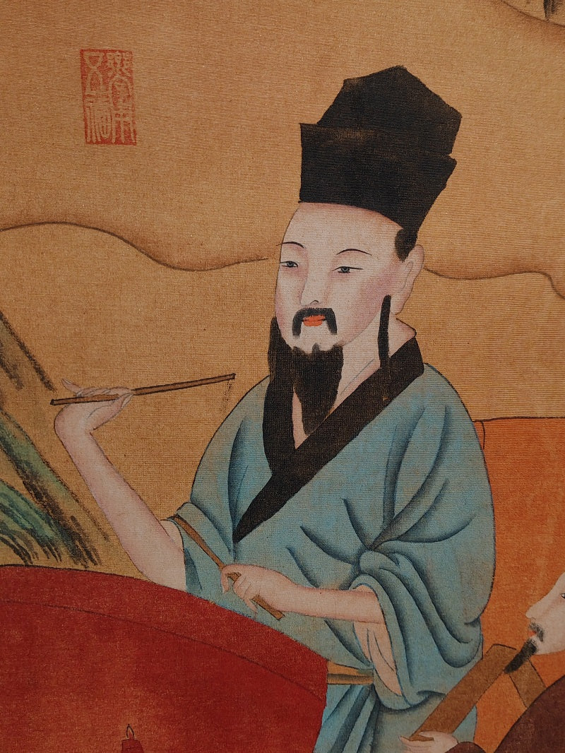 顧閎中中堂人物畫