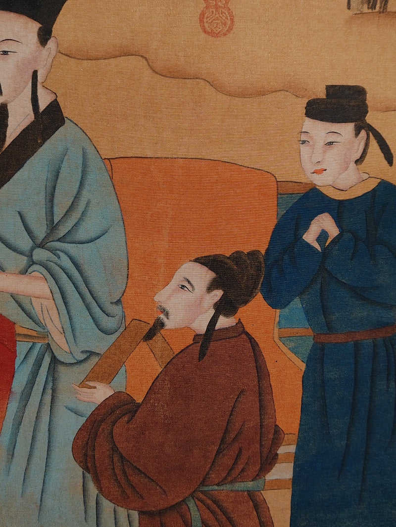 顧閎中中堂人物畫